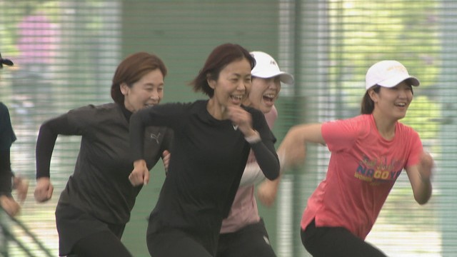 女性のためのランニング教室　岡山ドーム　岡山・北区北長瀬表町