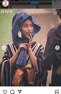 「べらぼう」のインスタグラム＠berabou_nhkより