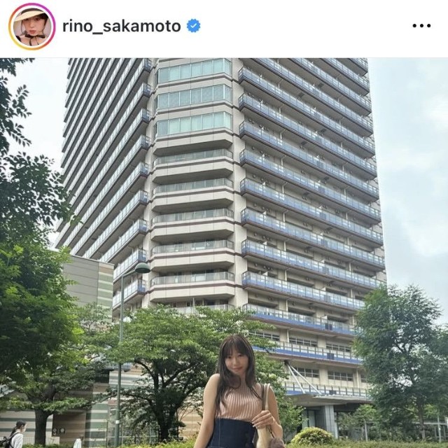 坂本りのインスタグラム＠rino_sakamotoより