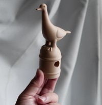 ちゃーはんさんがデータ公開した「Haniwa Waterfowl Figurine」（ちゃーはんさん提供）