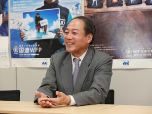 寄付が明るい未来切り開く　国連WFP協会　鈴木事務局長インタビュー前編