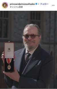 ウィリアム皇太子夫妻のインスタグラム＠princeandprincessofwalesより