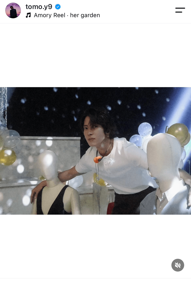 山下智久(@tomo.y9)さんのインスタグラムより