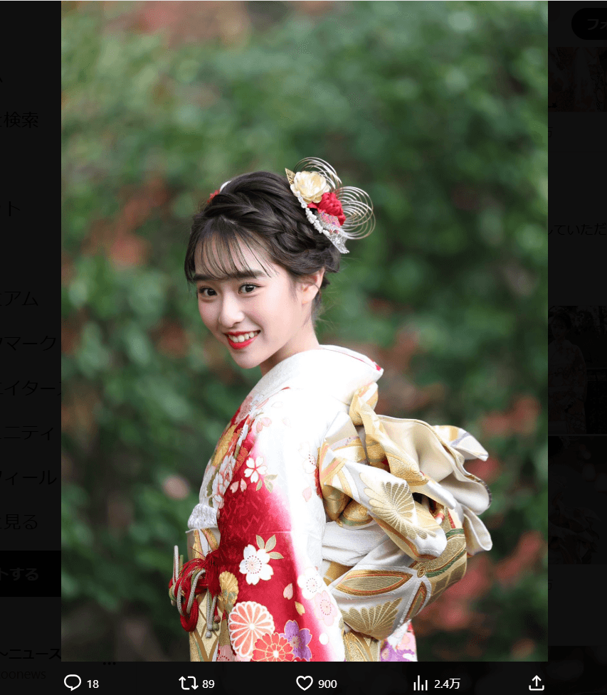 藤岡舞衣の公式Xアカウント（@Mai_Fujioka）より