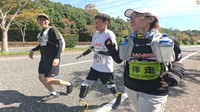 ロードレース大会に出場した安原大策さん　11日