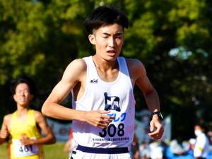 伊勢路を駆けた京都大学生・足立舜選手　大学院で地震を研究しながら、競技と両立！