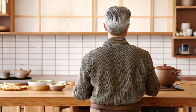 「ゆっくり」よりも「動くこと」を選び続ける父。台所に立つ姿も日常の一部　※この画像はイメージです（smile/stock.adobe.com）