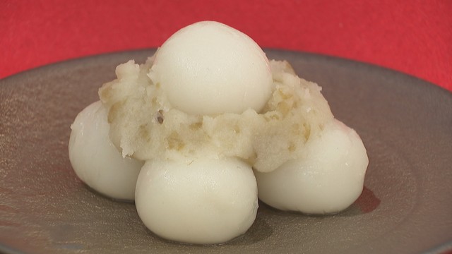 丸亀市「御菓子司 寳月堂」／月見だんご