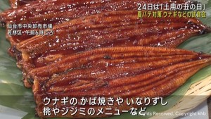 ２４日は土用の丑の日　ウナギなどの試食会　仙台市中央卸売市場