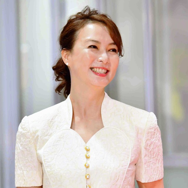 河野景子（当時は花田）＝2018年