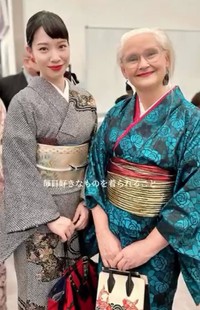 着付けの講師としても活動する和美リズさん／和美リズさん（@kazumiliz）提供