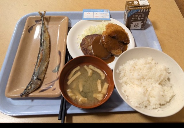 Sky株式会社の協賛メニュー…Skyはソフトウエア開発会社です（エルさん提供）