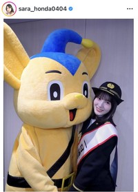 本田紗来のインスタグラム（＠sara_honda0404）より
