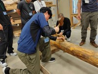 奈良ならではの木材で学ぶ