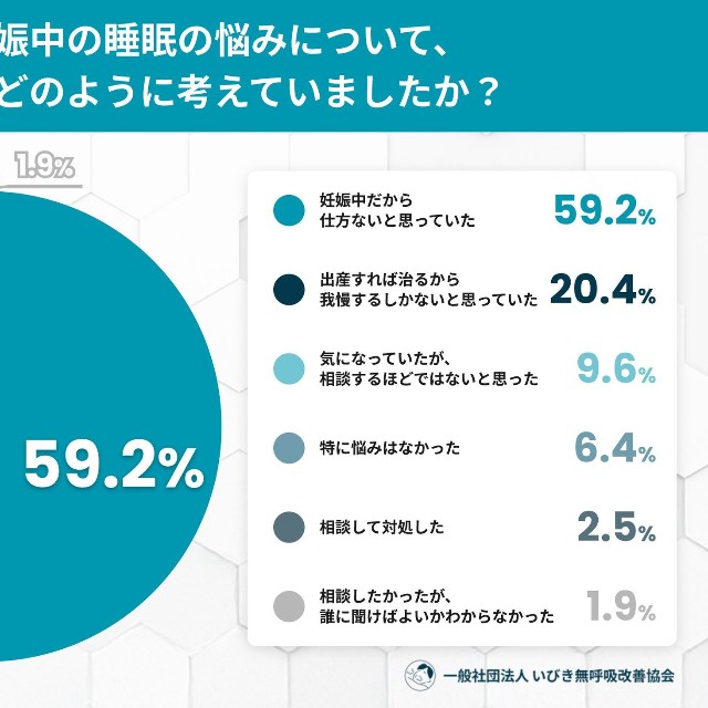 妊娠中の睡眠の悩みについて、当時どのように考えていましたか？