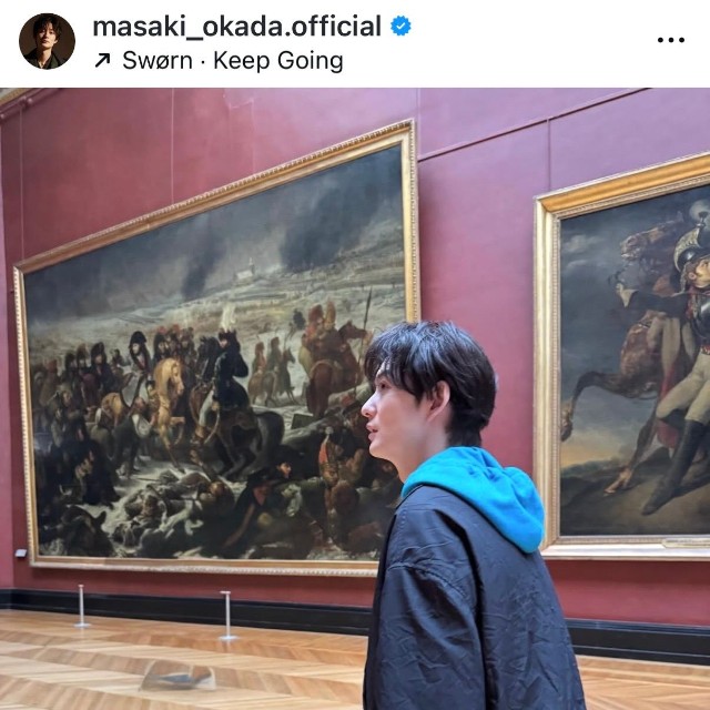 岡田将生（@masaki_okada.official）さんのインスタグラムより