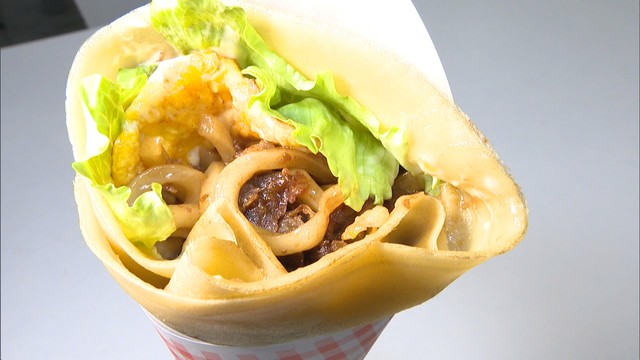 特許庁も認めた“うどん入りクレープ”　うどん県で「ひっそりと売れています」　高松市
