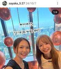 佐藤早也伽(@sayaka_5.27)さんのインスタグラムより