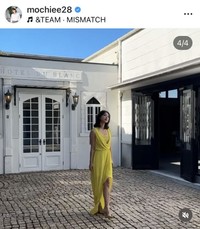 望月理恵アナウンサーのインスタグラム＠mochiee28より