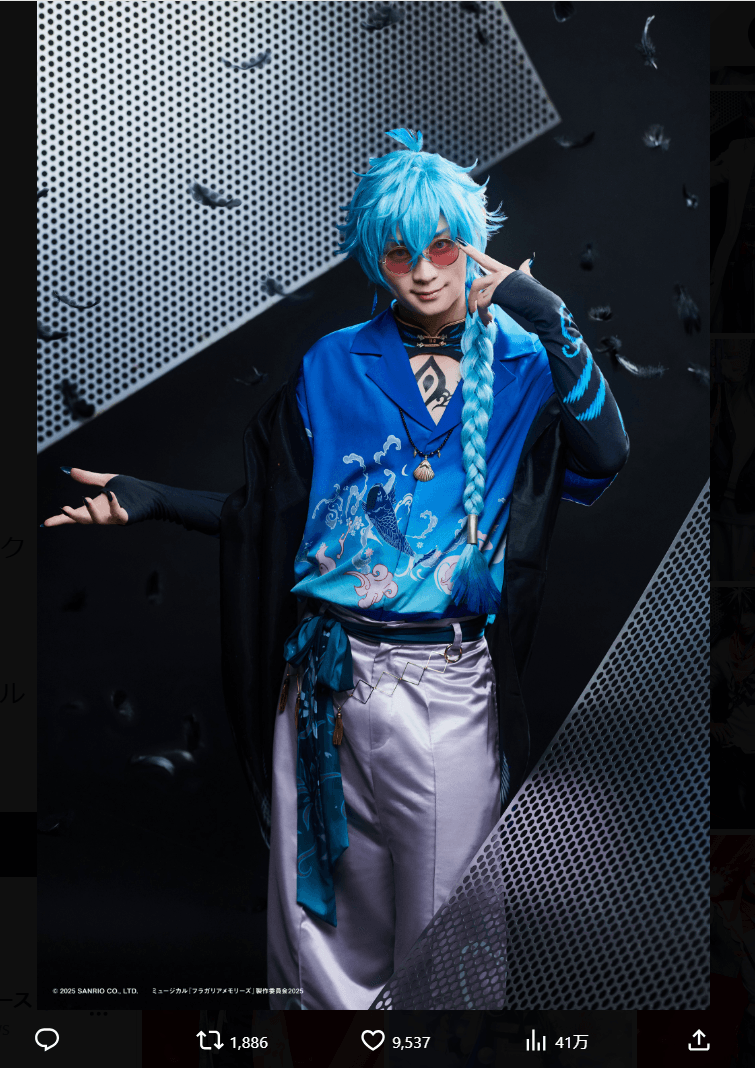 ミュージカル「フラガリアメモリーズ」の公式X（@fragaria_mu）より