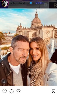 アントニオ・バンデラスのインスタグラム＠antoniobanderasより