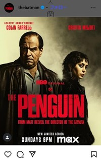 「ザ・バットマン」のインスタグラム＠thebatman.vengenseより