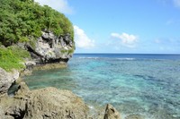 透明度が高いニウエの海