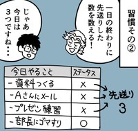 ルール②1日の終わりに先送りしたタスクを数える（まるさん | IT×ビジネスをマンガで解説｜提供）