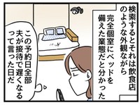 ベッドを備えた飲食店…だと？怪しいぞ