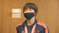 就実高校女子バレーボール部　３年／周田　夏紀　選手