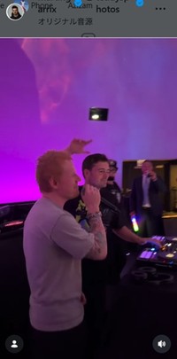 エド・シーランのインスタグラム＠teddysphotosより