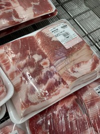 こちらがアメリカで売られていた薄切り肉（パジメさん提供）