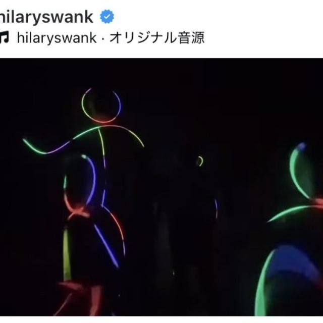 ヒラリー・スワンクのインスタグラム＠hilaryswankより