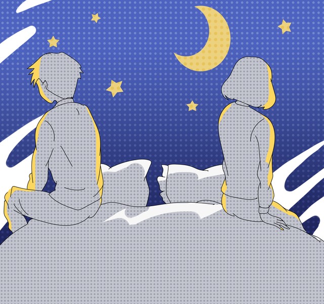 セックスレスに悩む夫婦(滎水/stock.adobe.com)