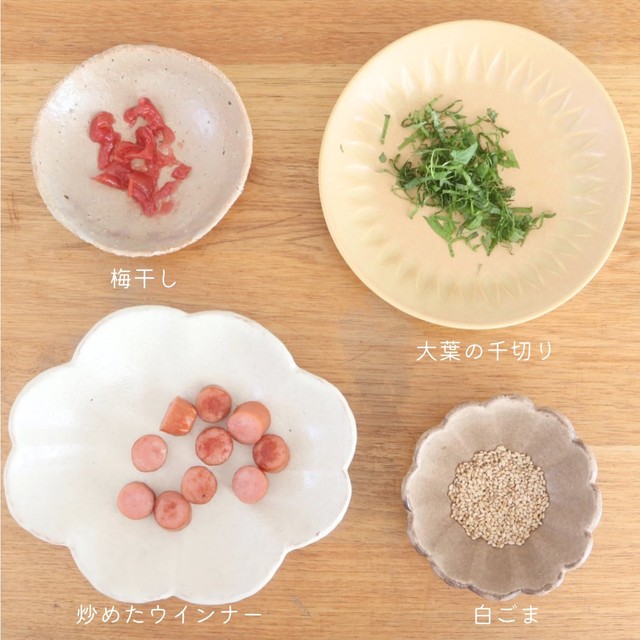 具材はいたってシンプル（ゆこさん提供）