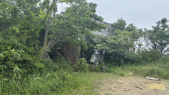 遺体が発見された廃屋　さぬき市鴨庄