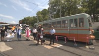 岡山市で「路面電車まつり」　運転体験が人気