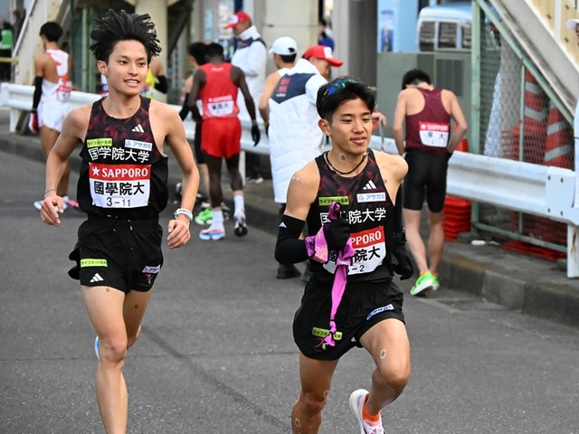 陸上・駅伝 - 國學院大は箱根駅伝で「うれしさと悔しさが半々」の2位
