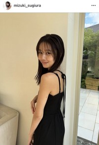 「FLASH」（25年12月23日発売号）に登場した杉浦みずきのオフショット　本人のインスタグラム（@mizuki_sugiura）より＝2025年12月23日投稿