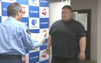 女性を保護した元力士／大森康平さん