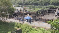 火事があった住宅　岡山・北区 5日午前10時ごろ