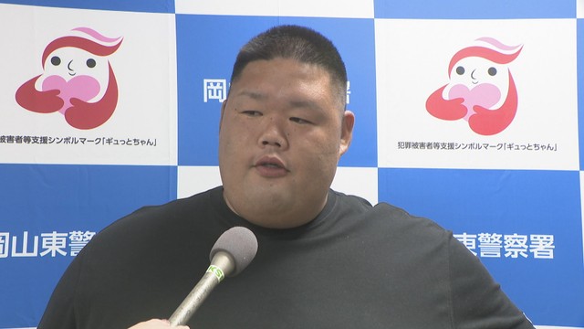女性を保護した元力士／大森康平さん