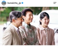 宮内庁の公式インスタグラム（@kunaicho_jp）より