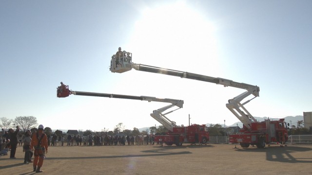 災害に強いまちづくりを目指し岡山市で出初式