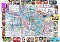 38種類を網羅した「万博アイスマップ」。印刷もできるよ！