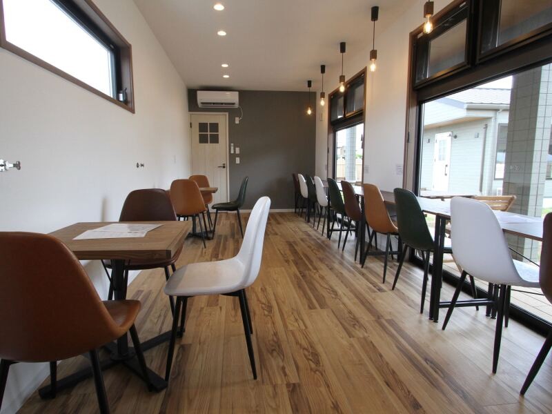 ドッグカフェの室内