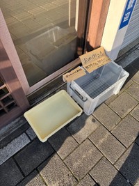 盛況で空っぽになることも。 ※麺屋七竈提供