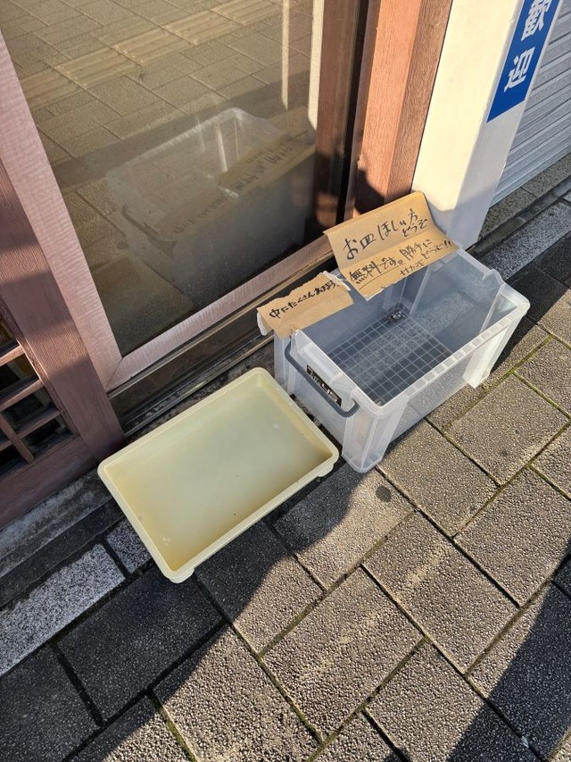 盛況で空っぽになることも。 ※麺屋七竈提供