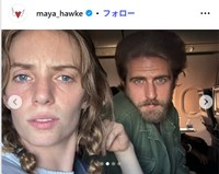 マヤ・ホークのインスタグラム＠maya_hawkeより