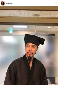 俳優のリンリンさん（本人のインスタグラムから）